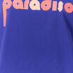 T-shirt éco-responsable bleu violet femme