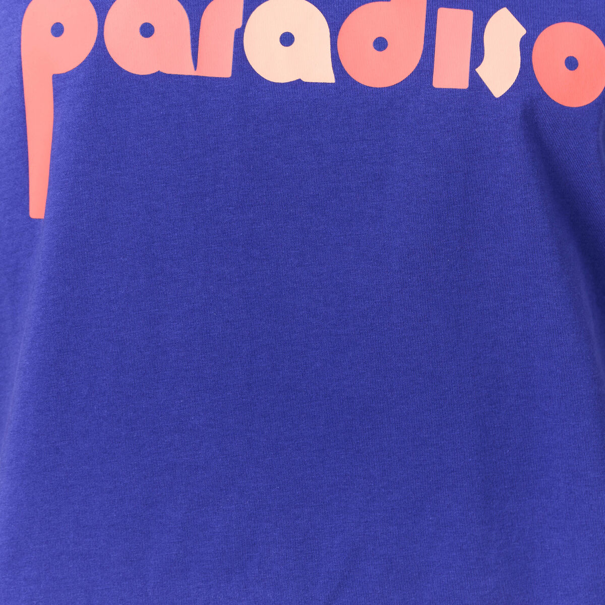 T-shirt éco-responsable bleu violet femme