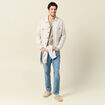 T-shirt manches courtes homme vert kaki homme