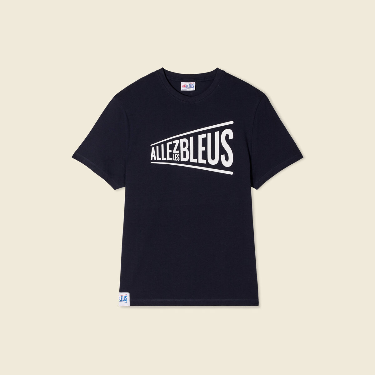 T-shirt manches courtes bleu marine homme