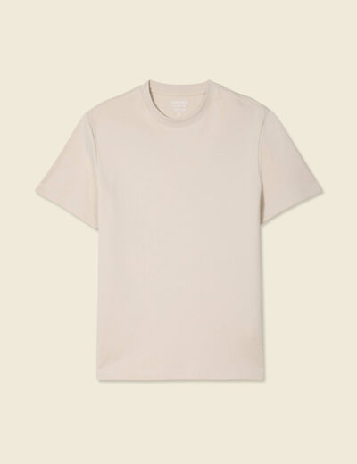 T-shirt manches courtes sable homme