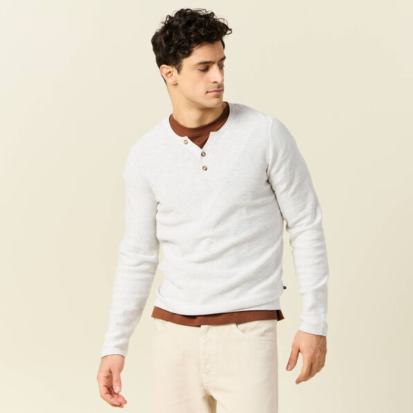 pull manches longues ecru homme Pull manches longues ecru homme