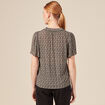 T-shirt éco-responsable noir femme