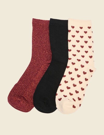 Paire de chaussettes noir femme