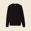 Pull manches longues noir homme