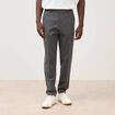 Pantalon droit longueur 32 gris fonc&eacute; homme