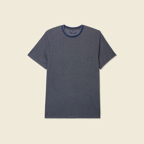 T-shirt manches courtes bleu marine homme
