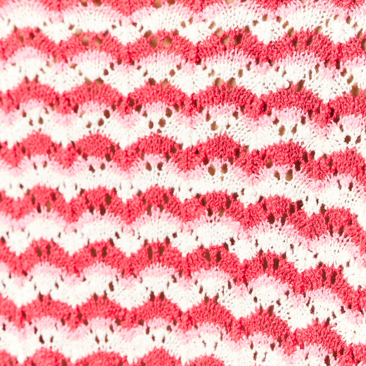 Pull manches courtes rouge femme