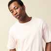 T-shirt manches courtes rose clair homme