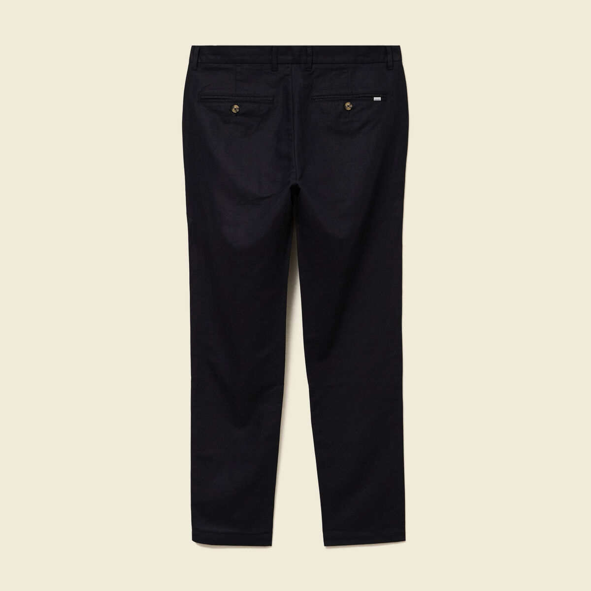 Pantalon chino noir homme