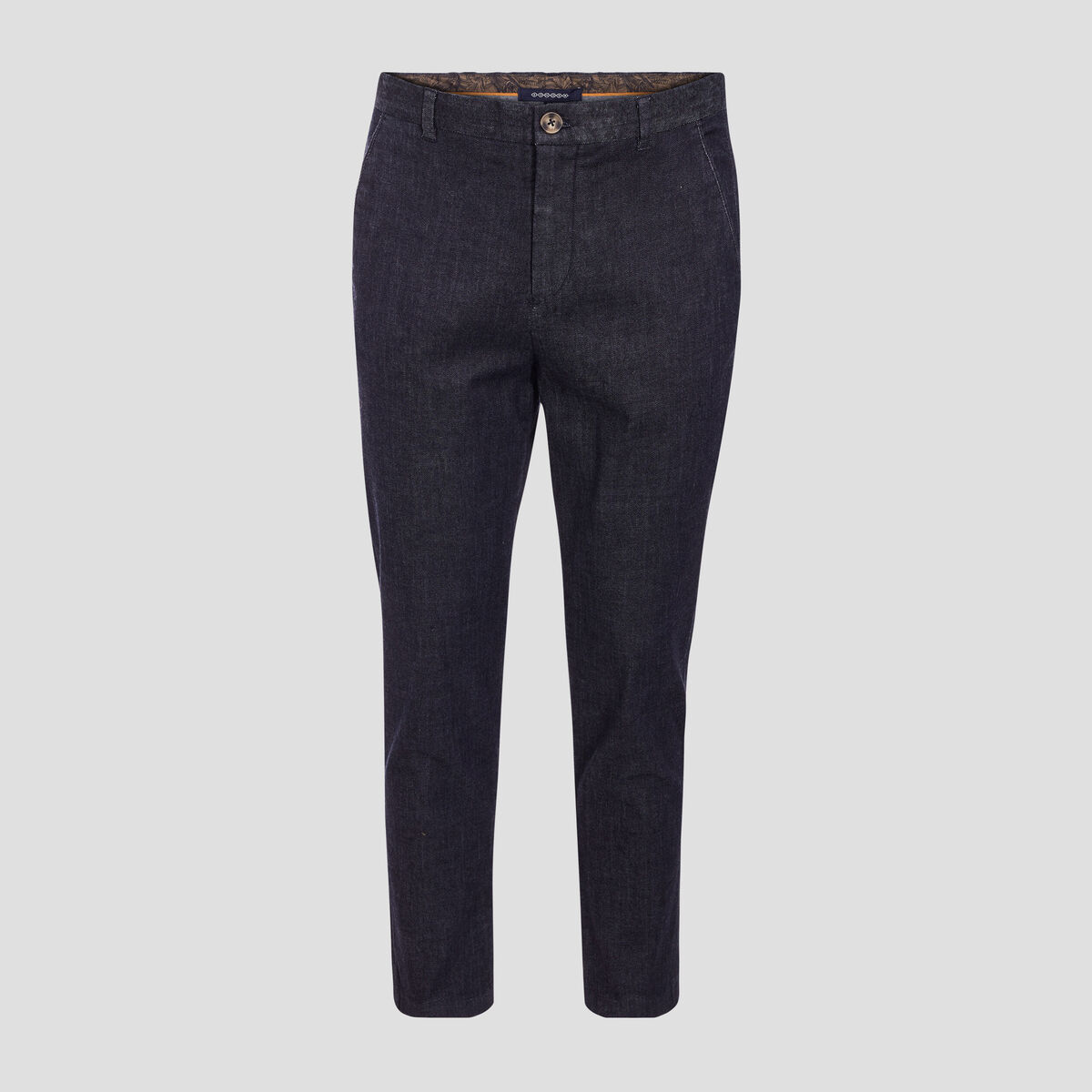 Jeans straight chino denim brut clean homme