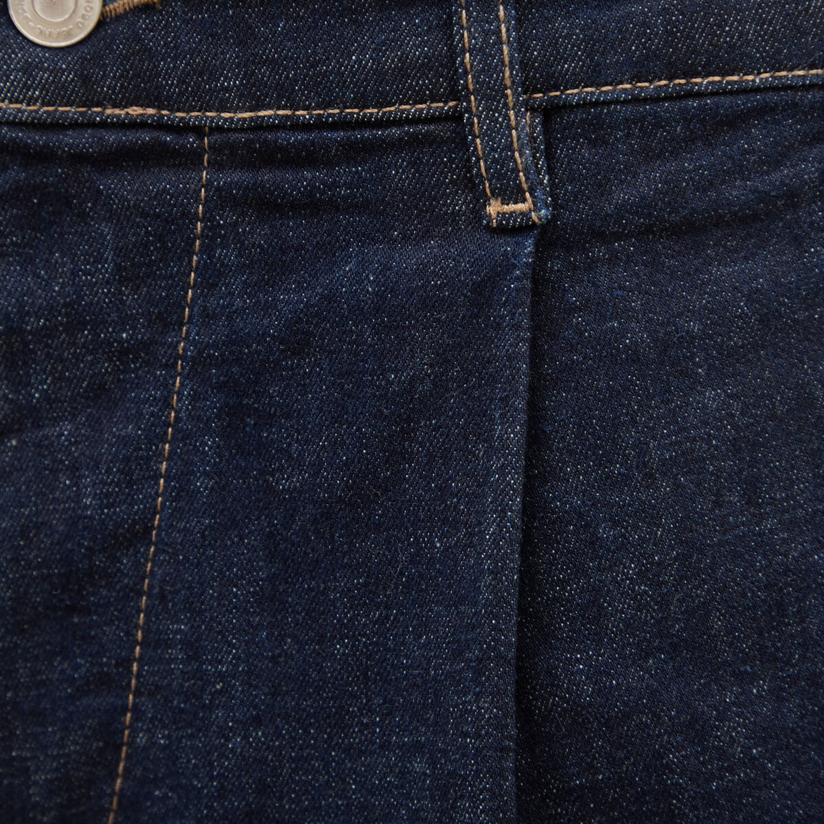 Jeans loose longueur 32 denim brut clean homme
