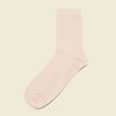 Chaussettes creme femme