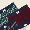 Lot 4 boxers noir homme