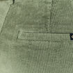 Pantalon large 7/8&egrave;me taille haute vert kaki femme