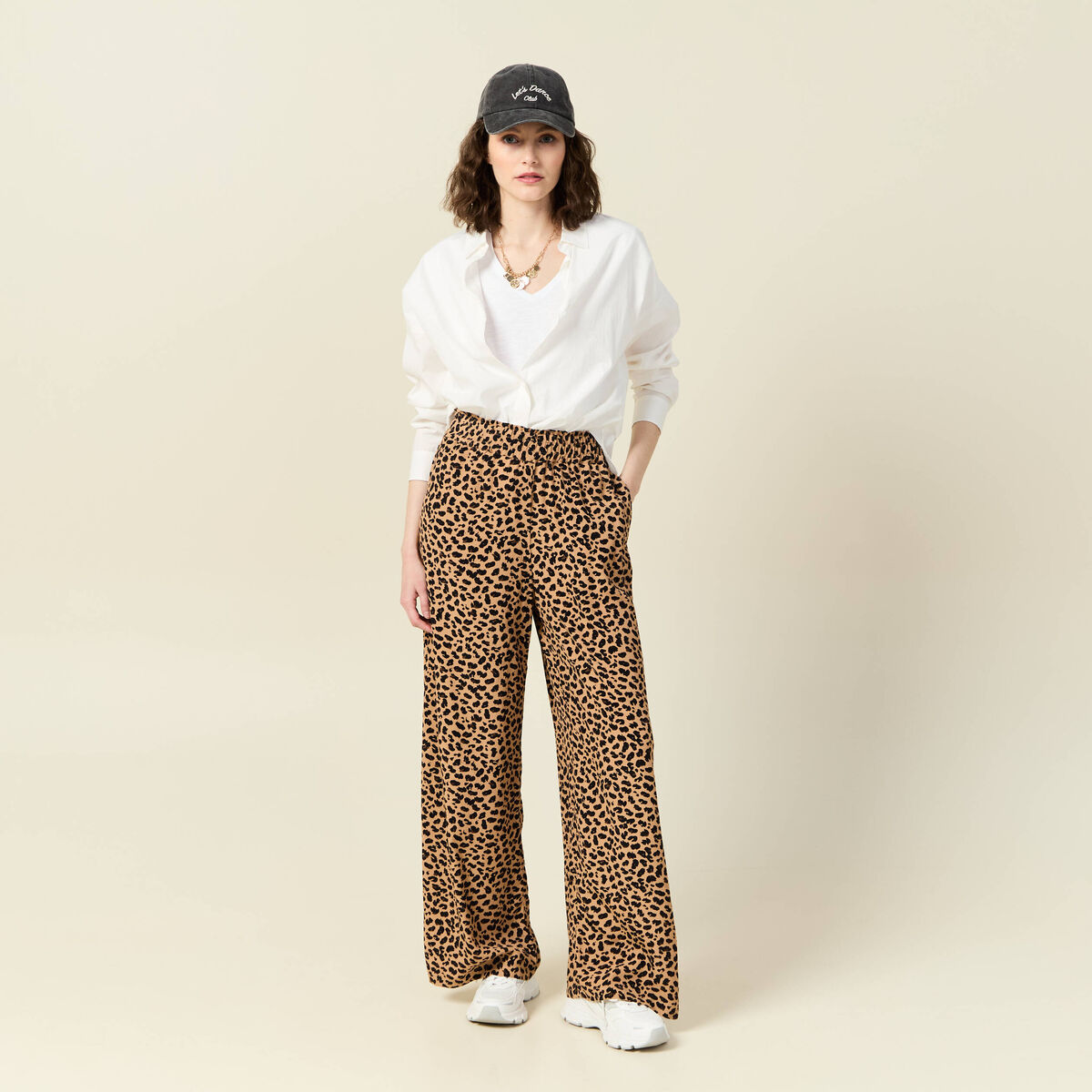 T-shirt manches courtes blanc femme
