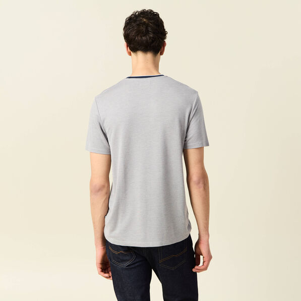 t shirt manches courtes blanc homme T-shirt manches courtes blanc homme