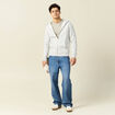T-shirt manches longues beige homme