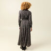 Robe manches longues noir femme