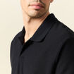 Polo manches courtes noir homme
