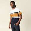 T-shirt manches courtes ecru homme