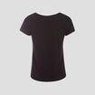 T-shirt manches courtes noir femme