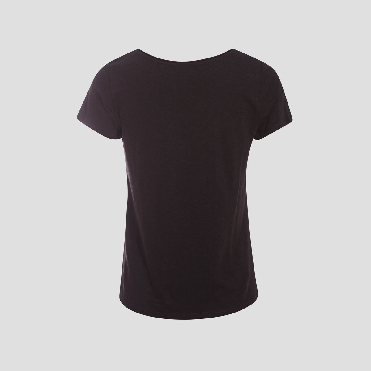T-shirt manches courtes noir femme