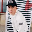 Casquette bleu marine homme