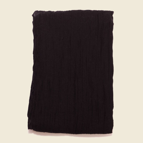 Foulard noir femme
