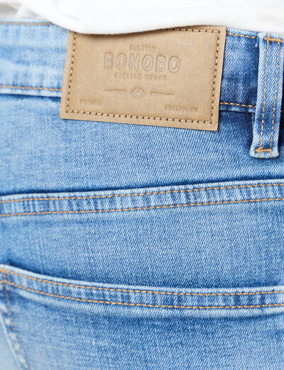 Jeans skinny tapered denim used homme