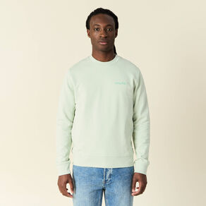 Sweat manches longues vert clair homme