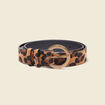Ceinture terracotta femme