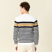 Pull éco-responsable ecru homme