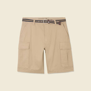 bermuda droit cargo ceinture gris homme Bermuda droit cargo ceinture gris homme