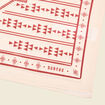 Foulard carré ecru homme