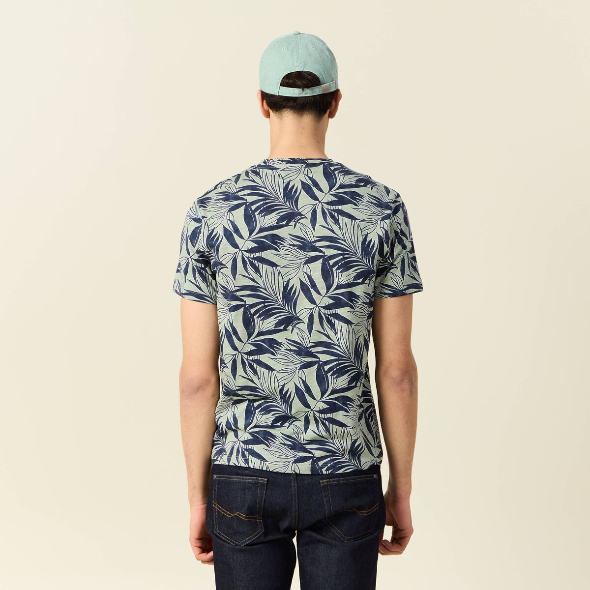 T-shirt manches courtes vert homme