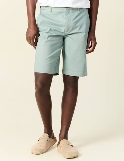 Short vert clair homme