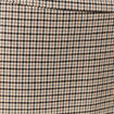 Jupe-short fluide avec doublure noir femme