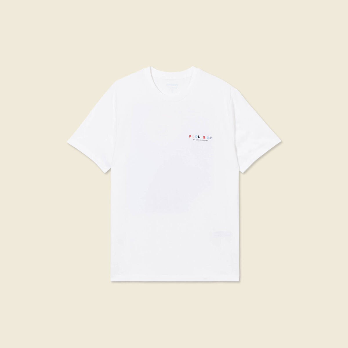 T-shirt éco-responsable ecru homme