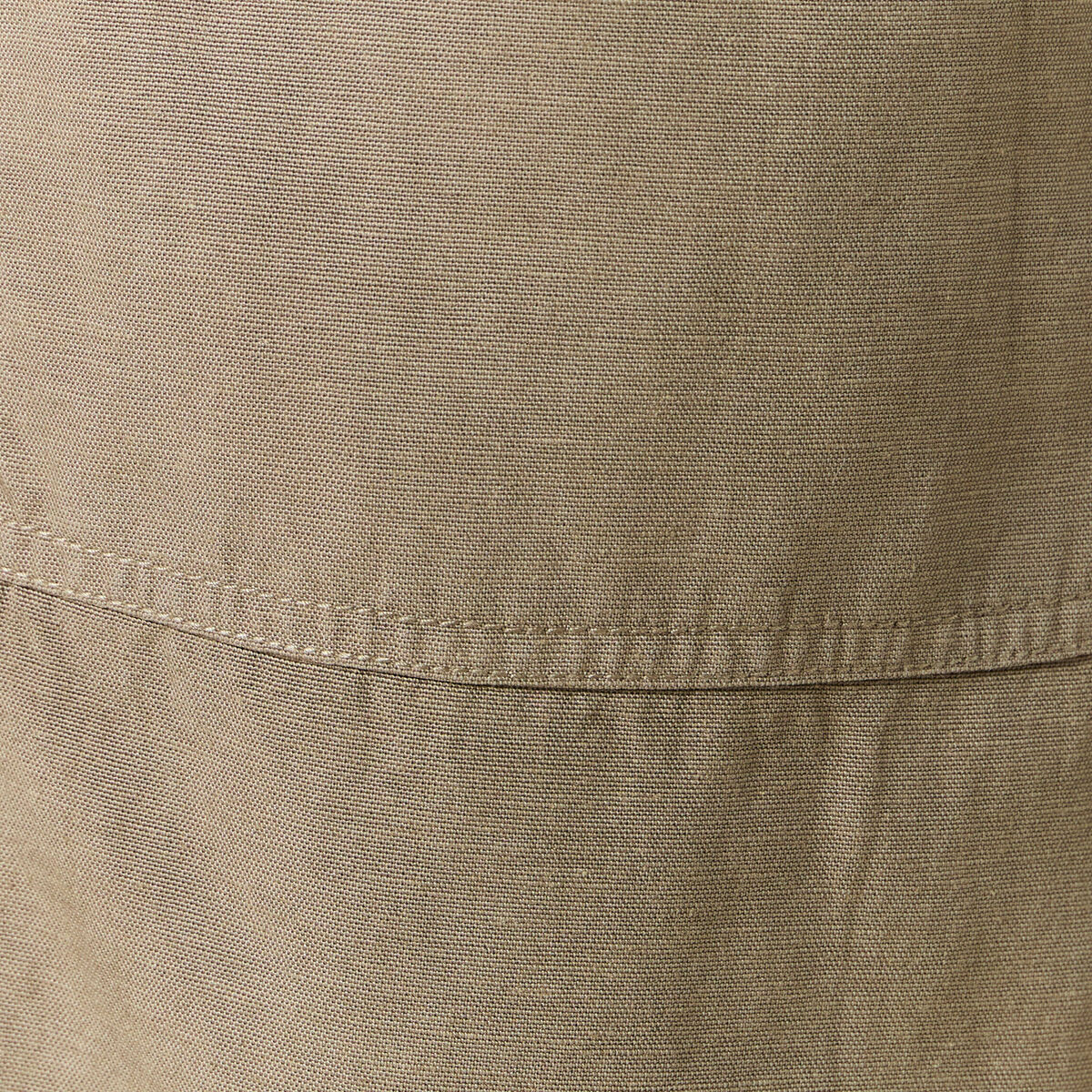 Short droit à coulisse vert kaki homme