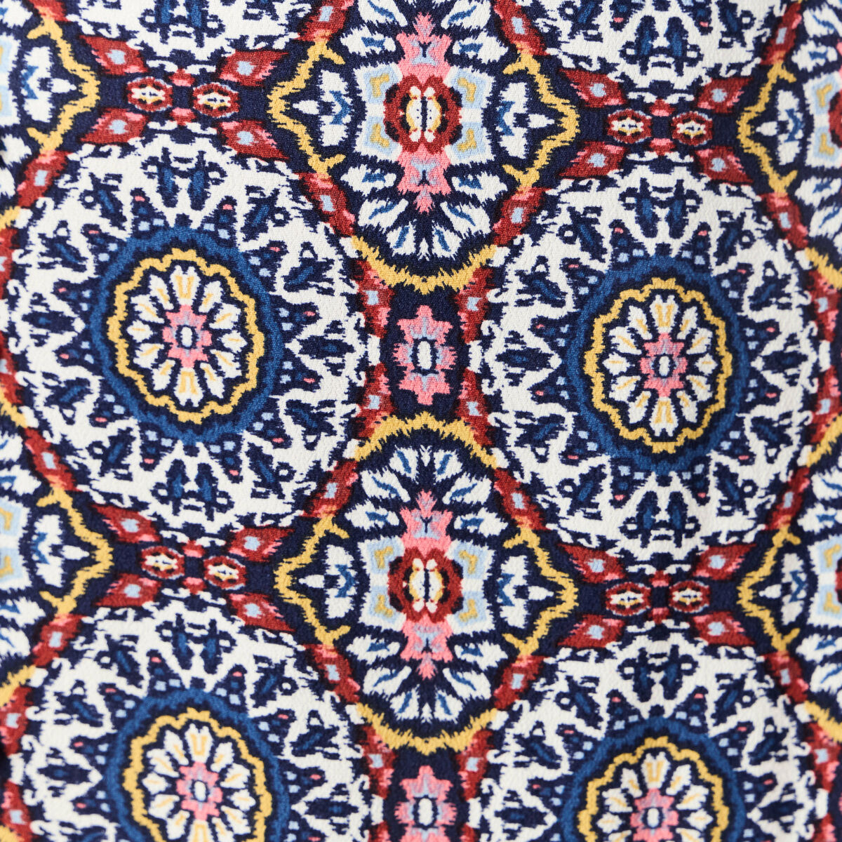 Jupe midi droite fendue bleu marine femme