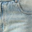 Jeans loose taille standard bleu femme