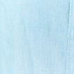 Chemise en coton manches longues denim bleach homme