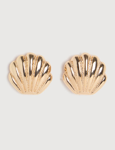 Boucles d'oreilles couleur or femme