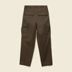 Pantalon cargo battle bi-mati&egrave;re coton vert kaki homme