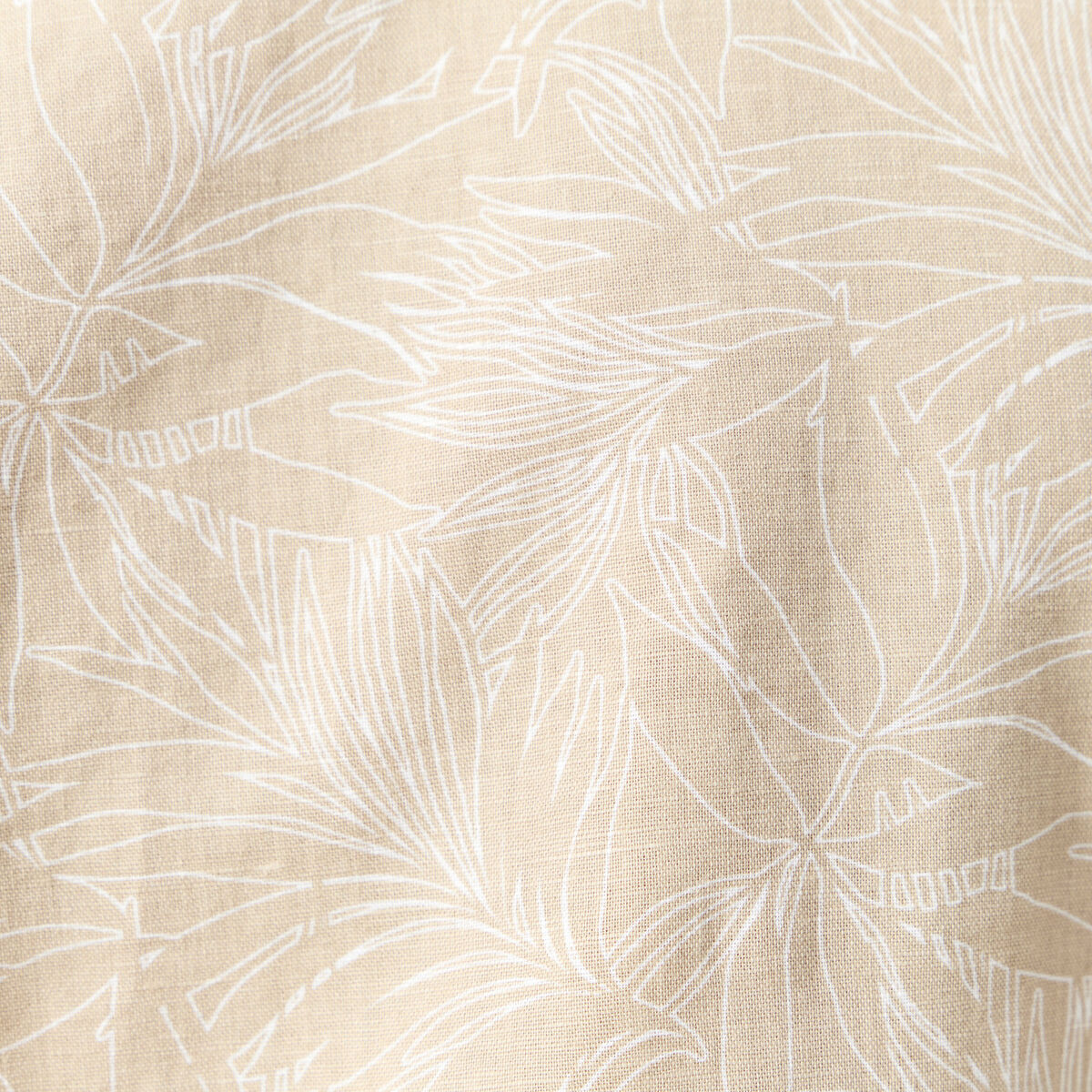 Chemise manches longues beige homme