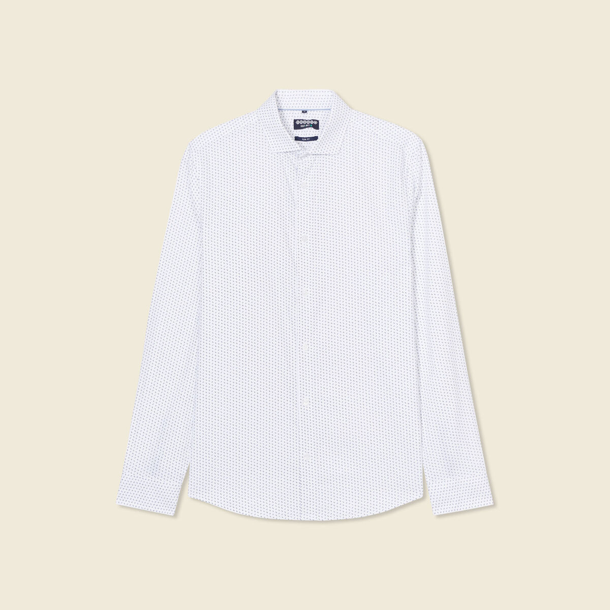 Chemise éco-responsable blanc homme