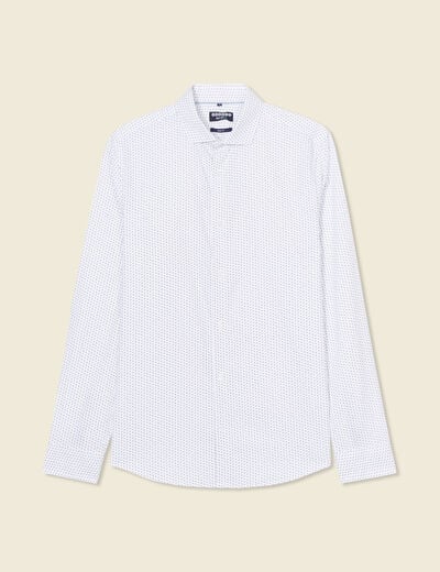 Chemise éco-responsable blanc homme
