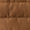Doudoune sans manches doubl&eacute;e marron homme