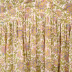 Robe fluide col v manches courtes vert femme